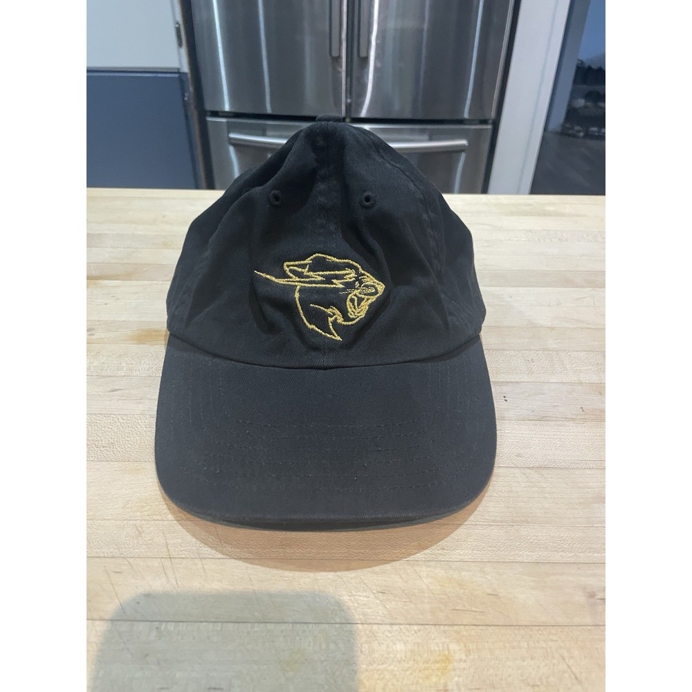 Mr. Beast Logo Black Gold Adjustable Hat Authentic from Mr Beast Store